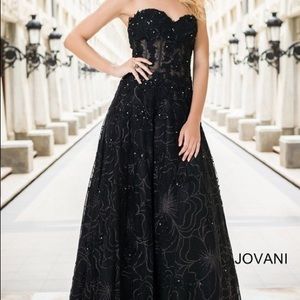 Jovani Black Ball Gown